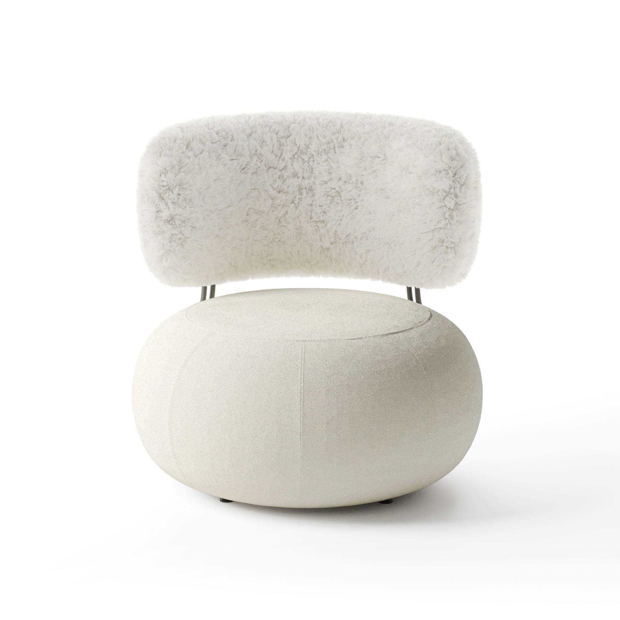 Baby Geo 2027 Armchair - Grey/Fabric Extra(Darwin 07)/Fabric VIP (J'adore 08)-3