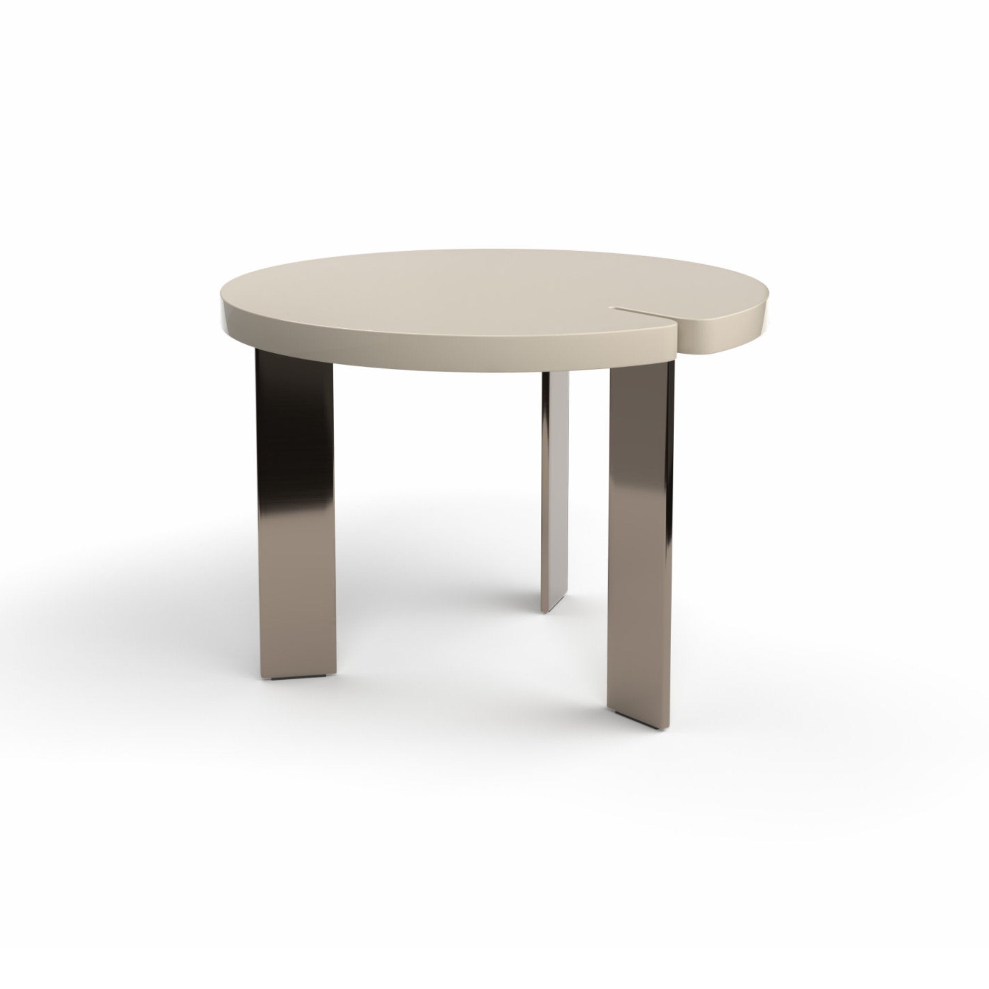 Butter 0132SL Coffee Table - Black Nickel/Glossy Sand