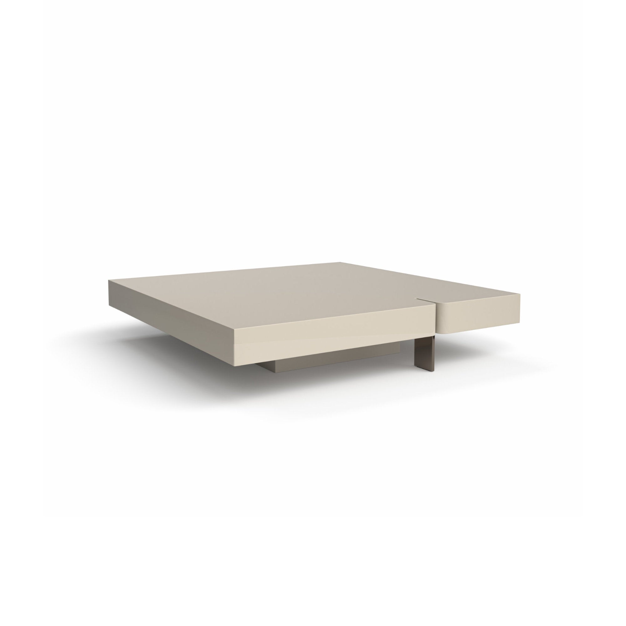 Butter 0138SL Coffee Table - Black Nickel/Glossy Sand-1