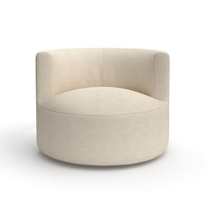 Chance 0690 Swivel Armchair - Fabric Lusso (Creta 14)