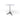 طاولة جانبية Hexa 7231CA - أسود/كارارا