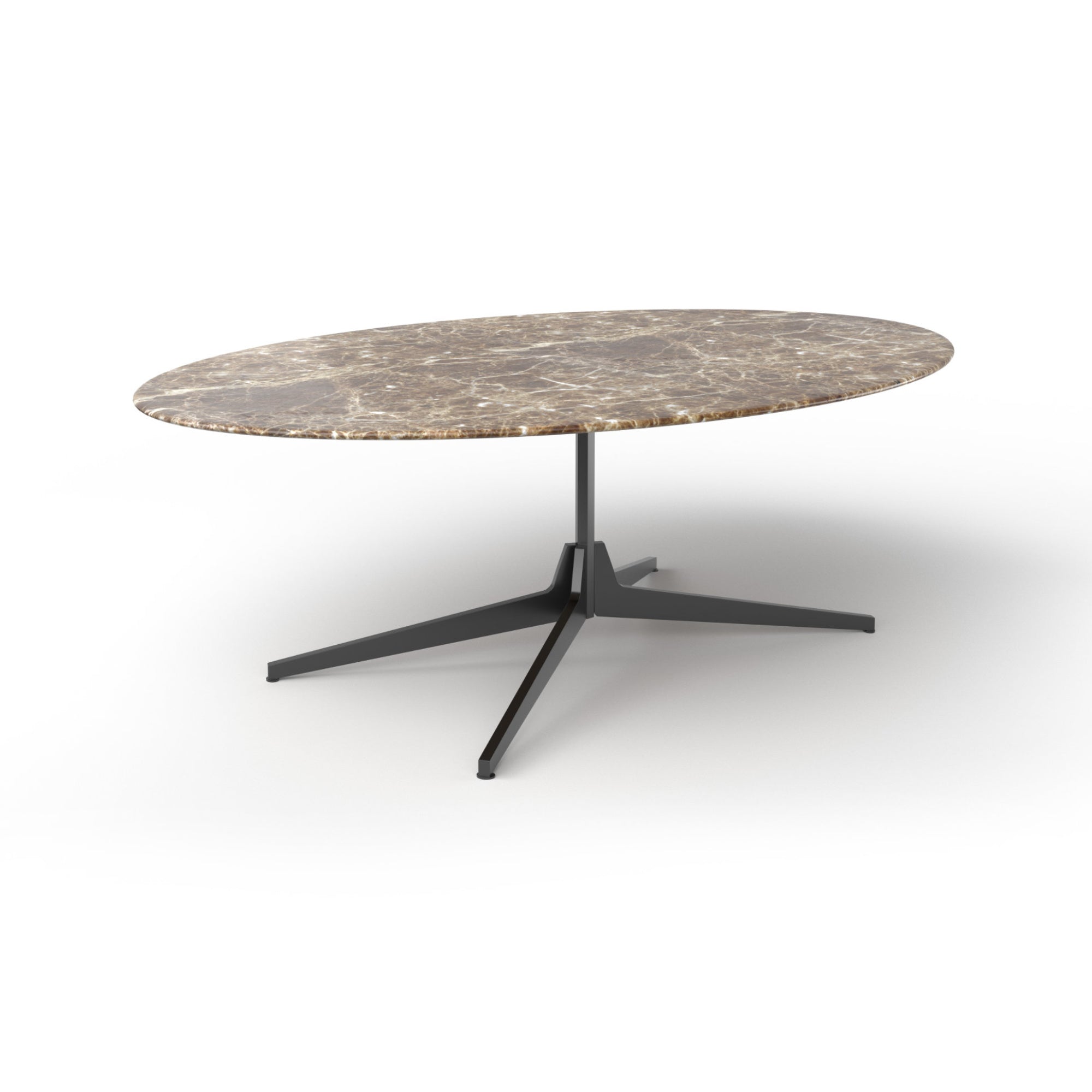 Hexa 7232DA Coffee Table - Black/Emperador