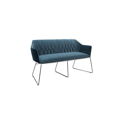 New York Dining 2156 Sofa - Chrome/Velvet VIP (Sweet Velvet 62)