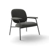 Philo 2300 Armchair - Matt Black/Fabric VIP (Seventy 99)