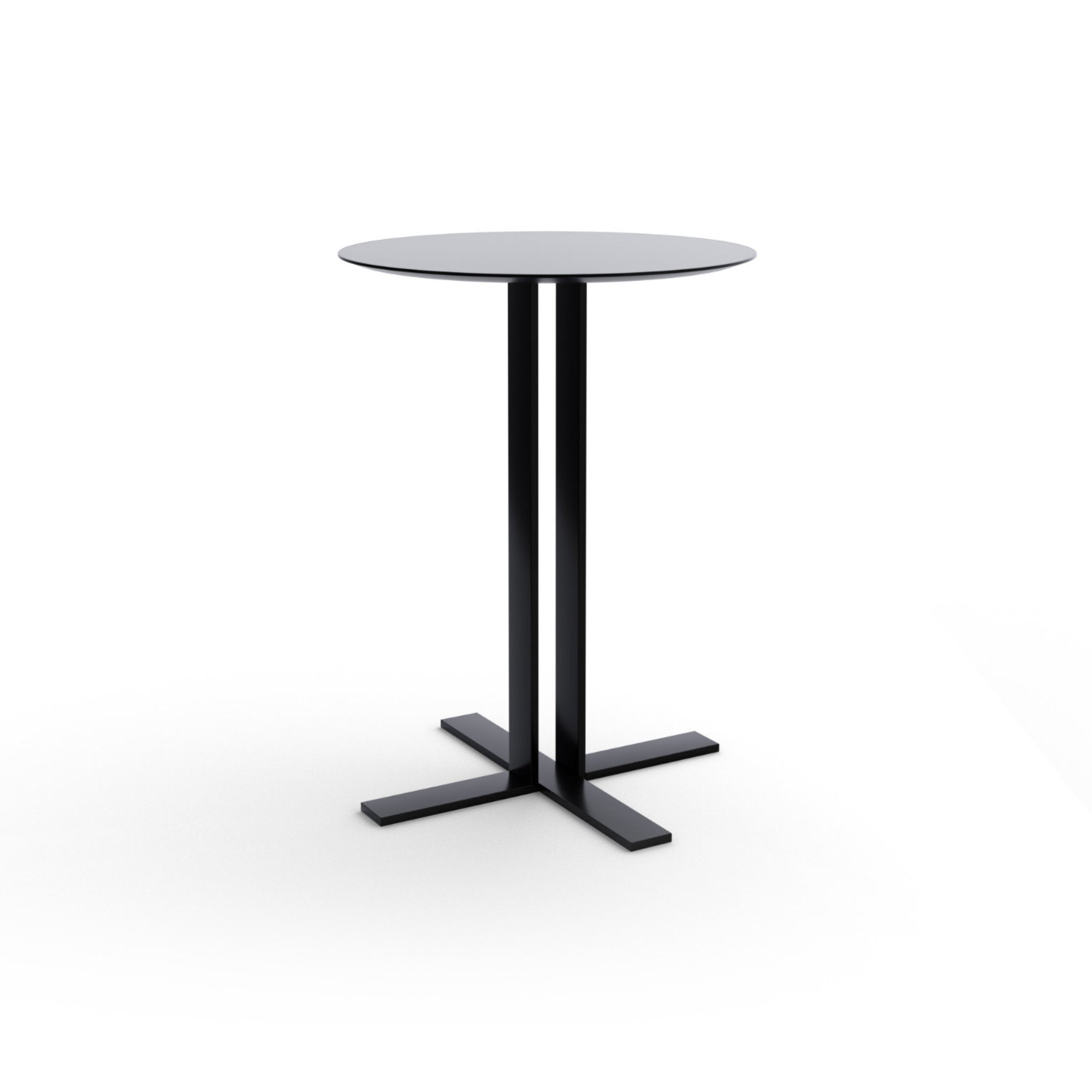 Piu 3080 Side Table - Black Ral 9005-1