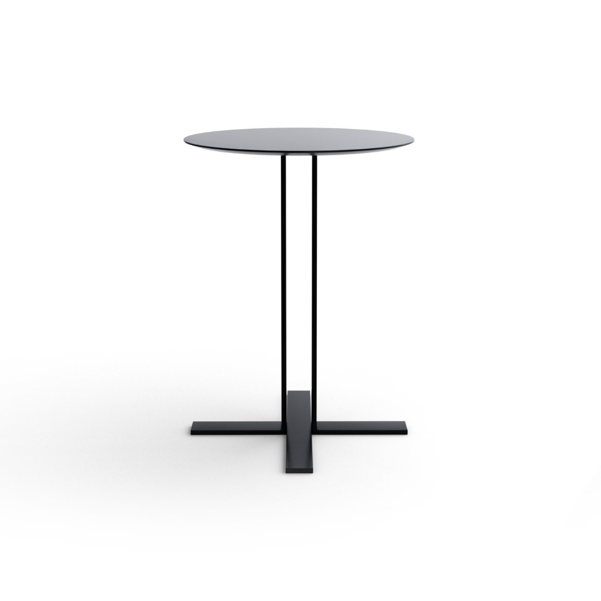 Piu 3080 Side Table - Black Ral 9005-3