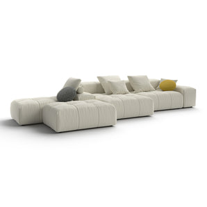 Pixel 400 Compositional Sofa - Fabric Lusso (Creta 2A)