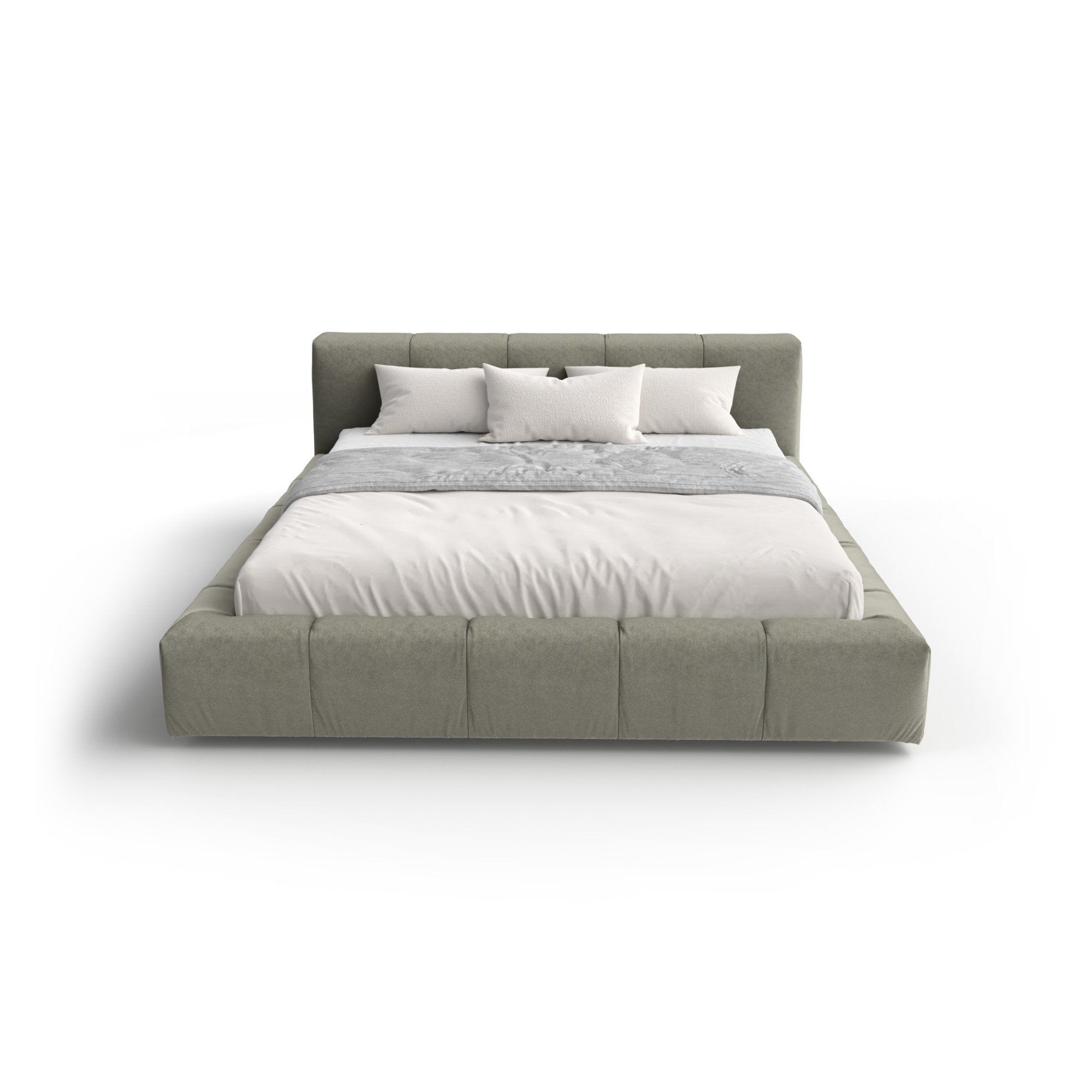 Pixel Box 180 Bed - Fabric VIP (Sweet Velvet 144)-3
