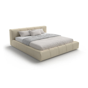 Pixel Box 193 Bed - Fabric Lusso (Creta News 1D)