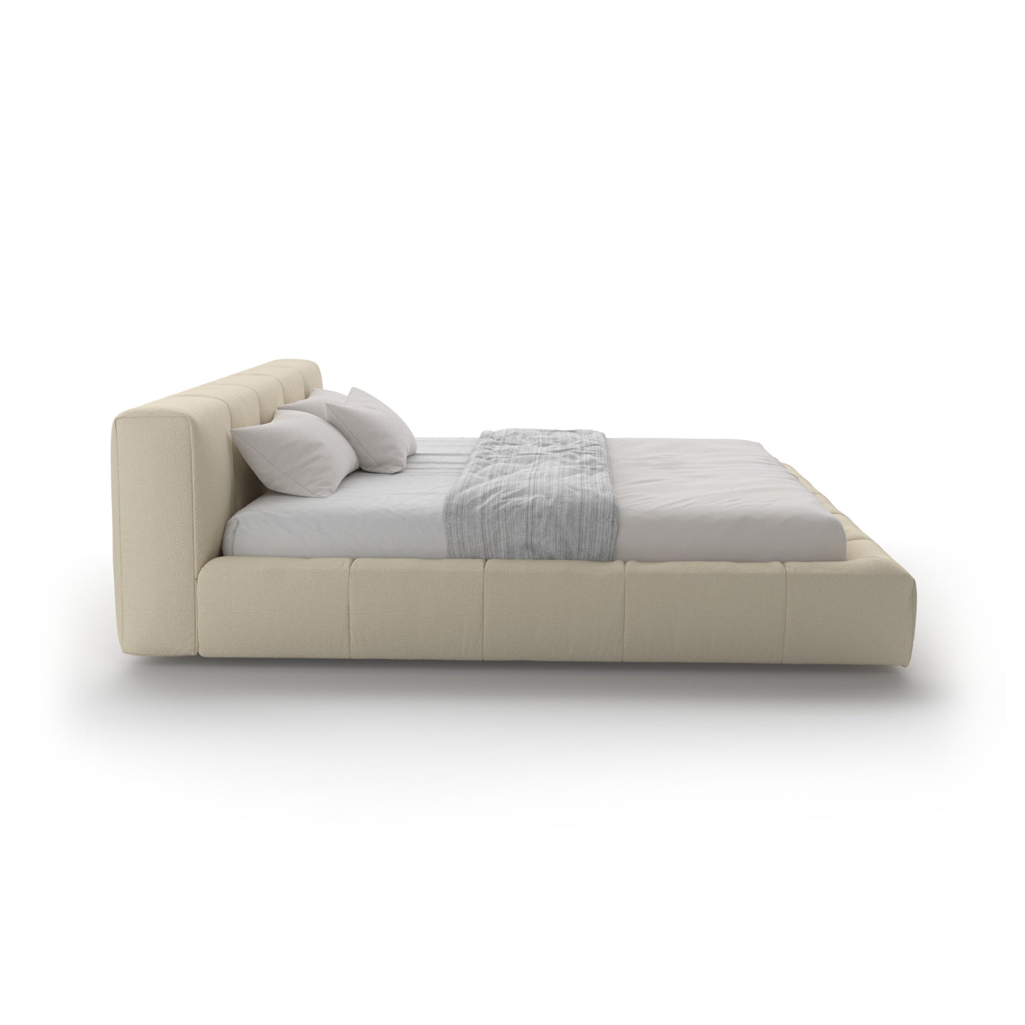 Pixel Box 193 Bed - Fabric Lusso (Creta News 1D)-5
