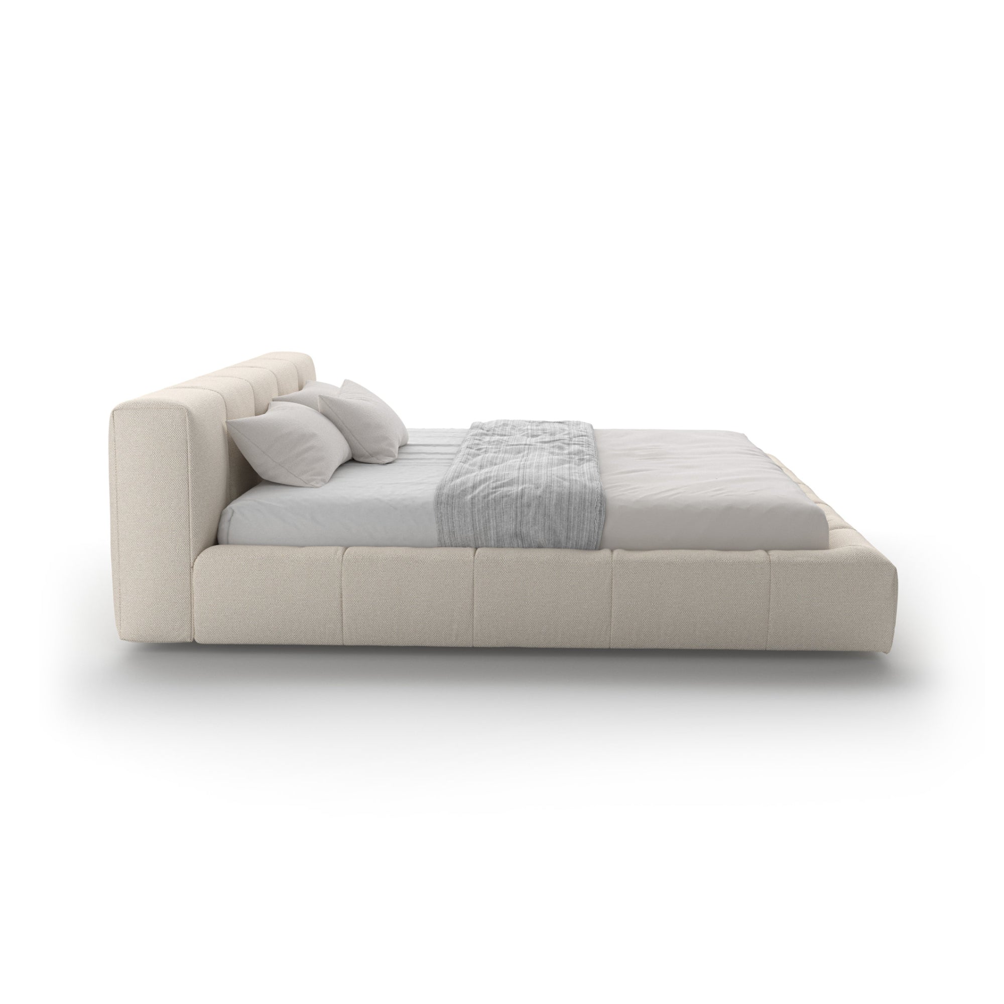 Pixel Box 180 Bed - Fabric Lusso (Creta News 2A)-5