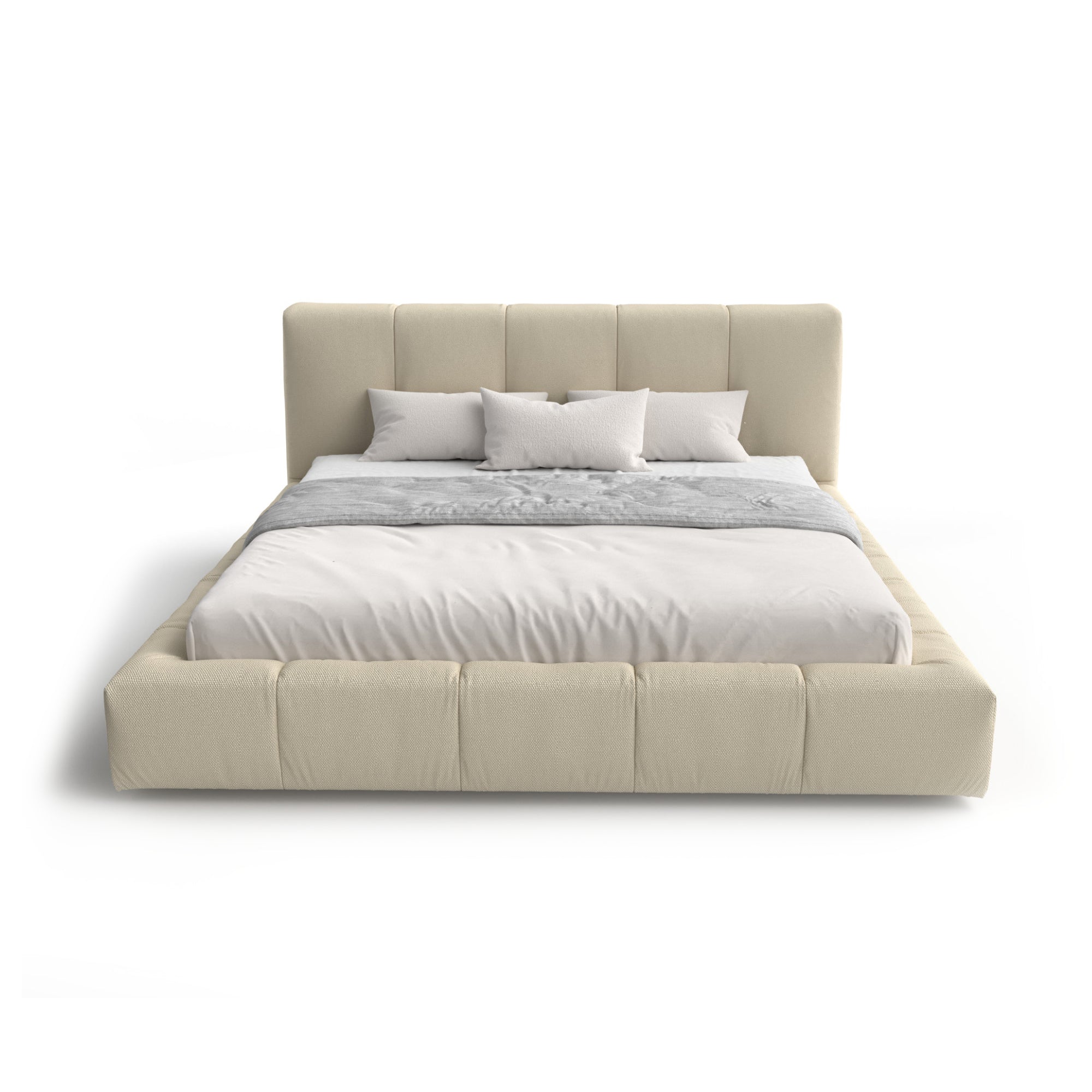 Pixel Box Large 193 Bed - Fabric Lusso (Creta News 1D)-3