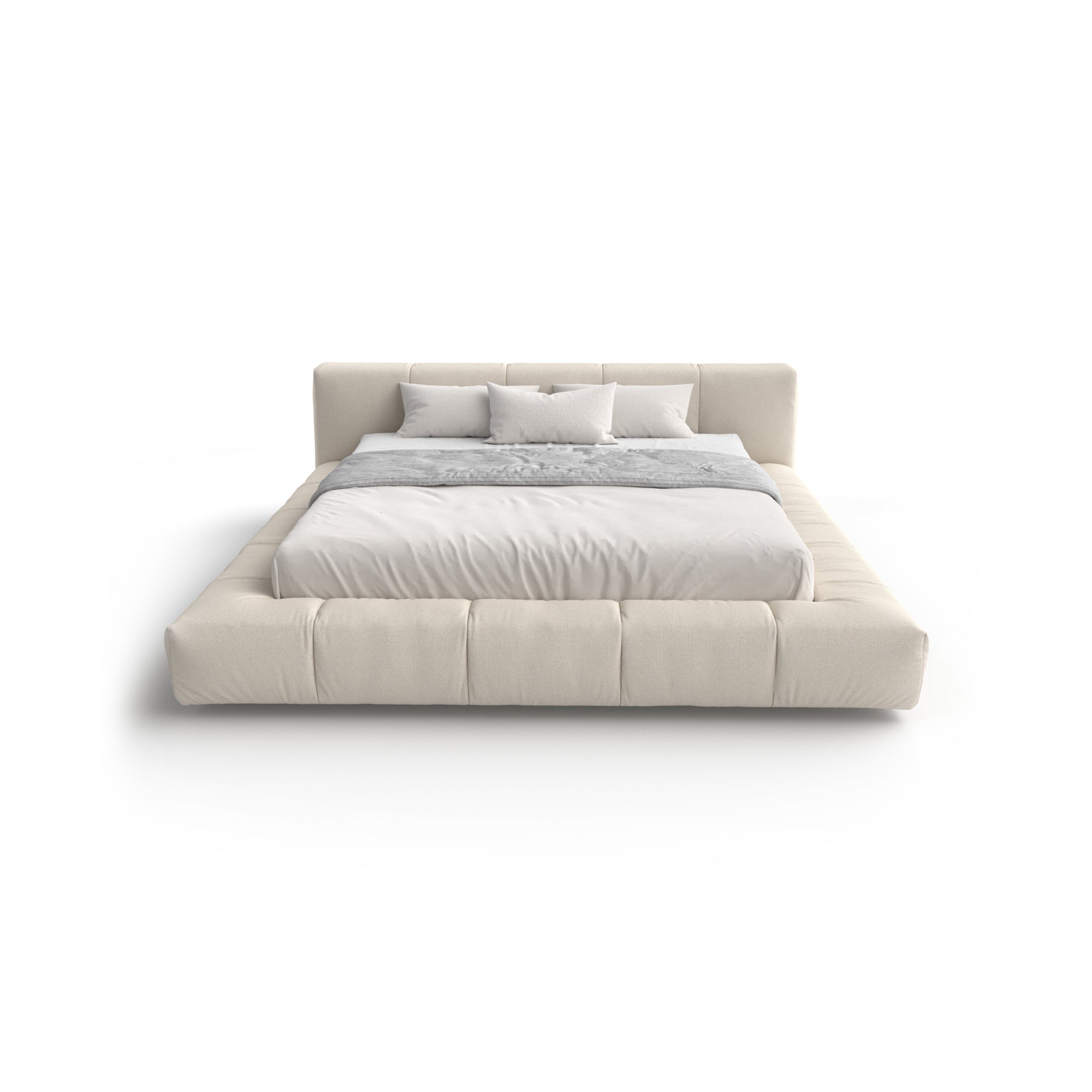 Pixel Box Large 180 Bed - Fabric Lusso (Creta News 2A)-3