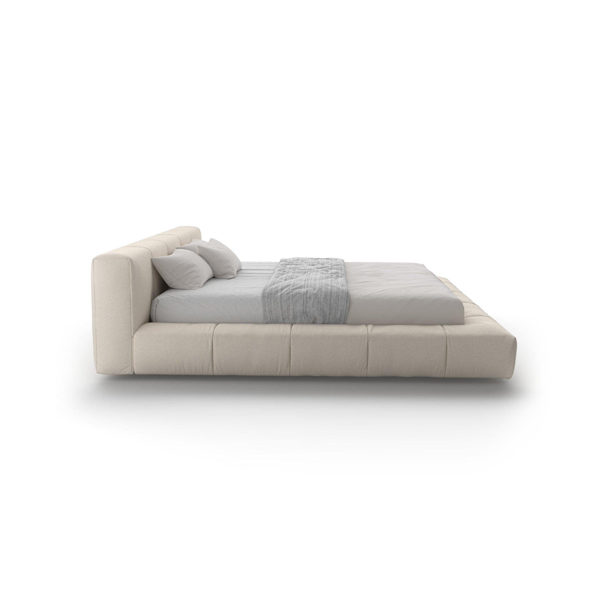 Pixel Box Large 180 Bed - Fabric Lusso (Creta News 2A)-5