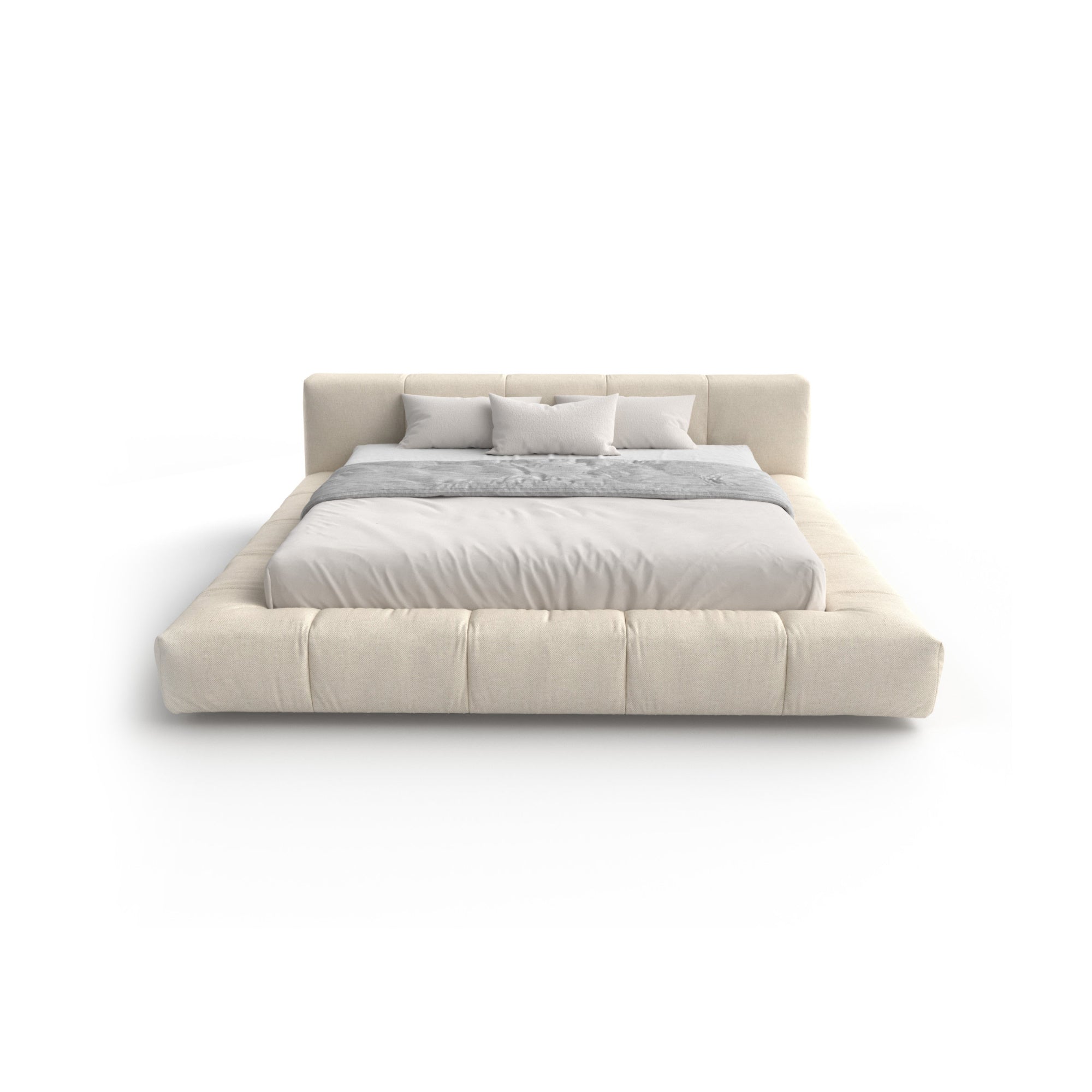 Pixel Box Large LE1719.RE0019 Bed - Fabric Lusso (Creta 14)-3