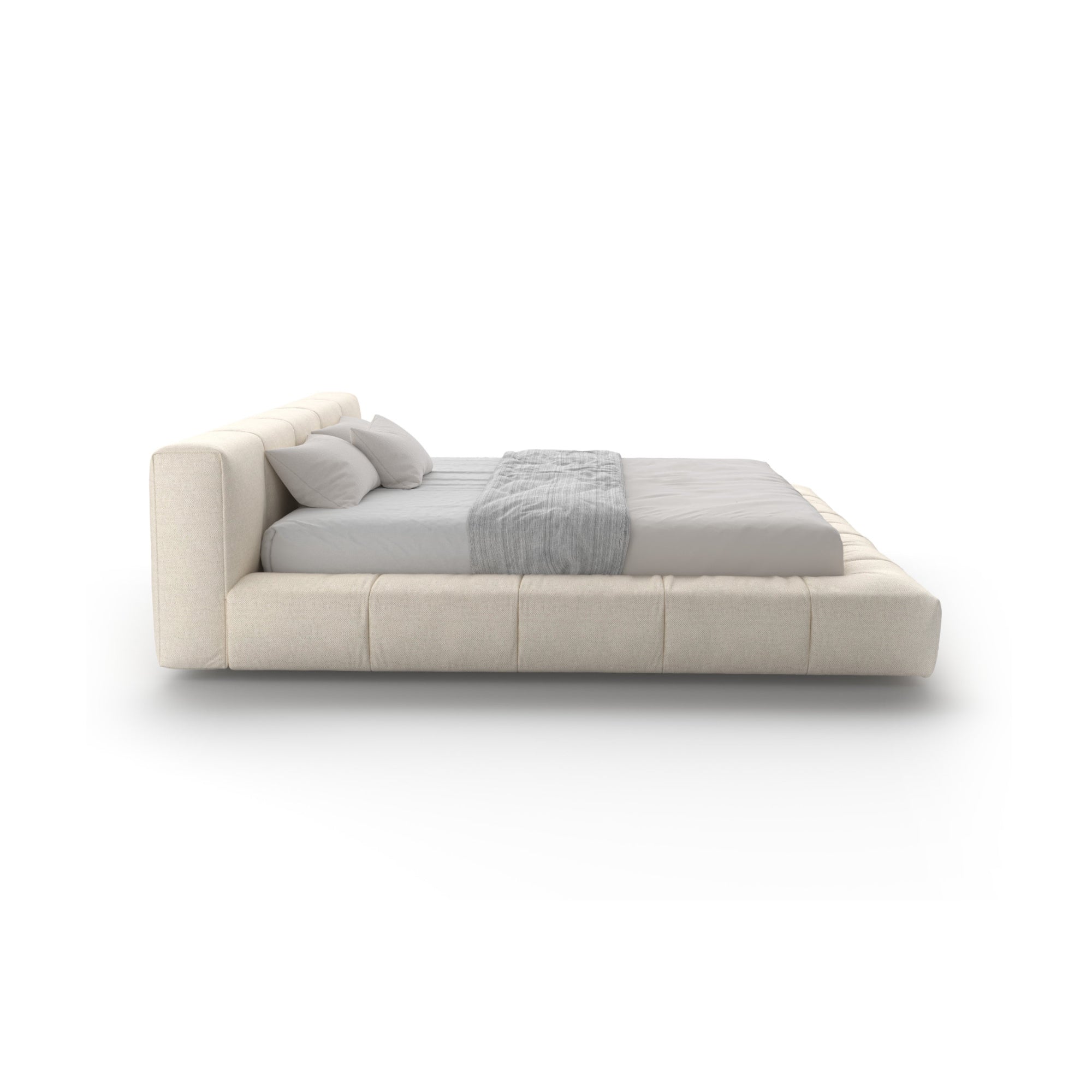 Pixel Box Large LE1719.RE0019 Bed - Fabric Lusso (Creta 14)-5