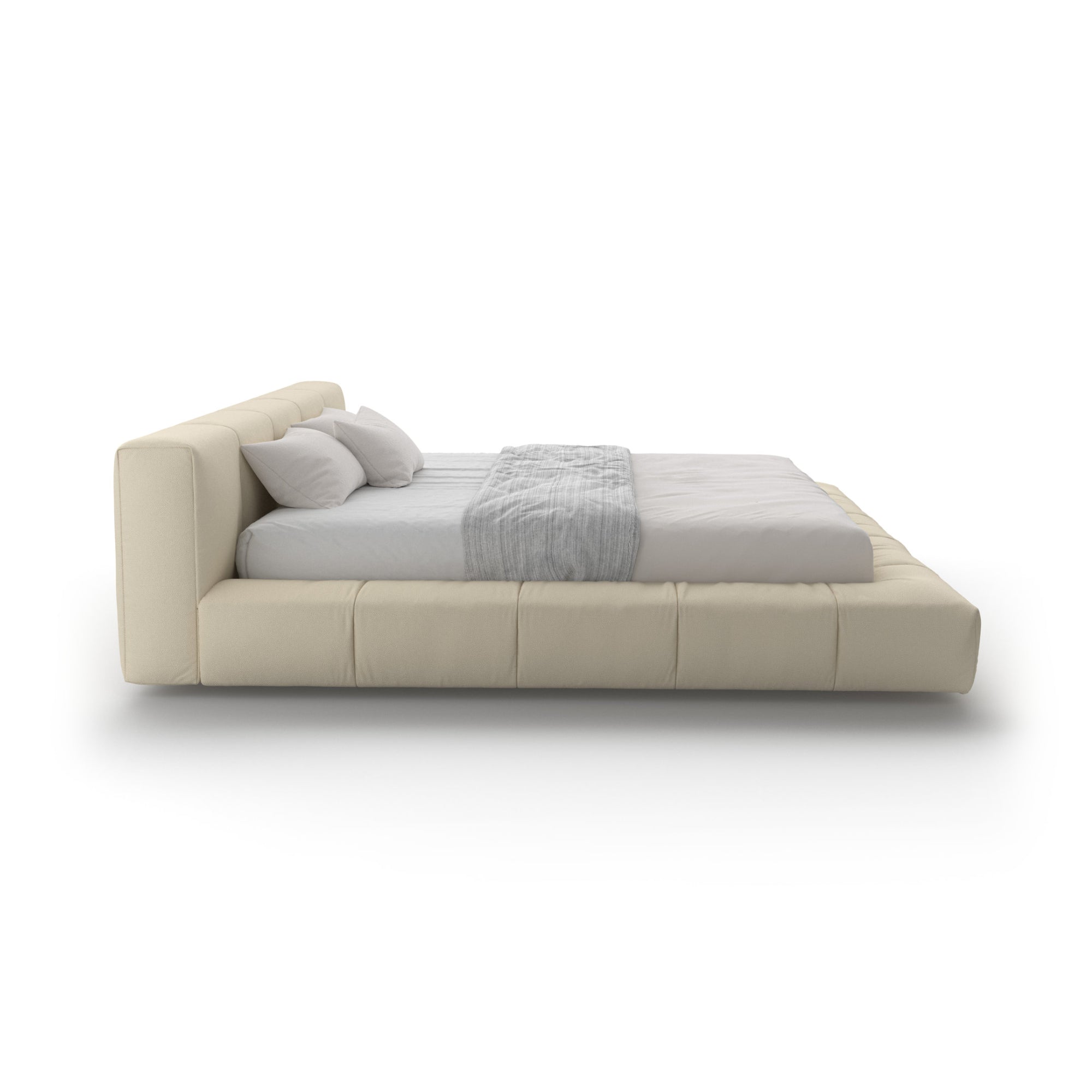 Pixel Box Large LE1719.RE0019 Bed - Fabric Lusso (Creta News 1D)-5