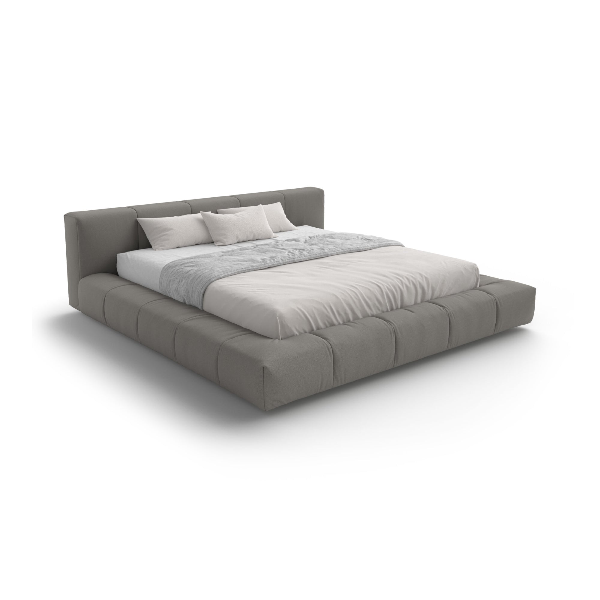 Pixel Box Large LE1719.RE0019 Bed - Fabric Lusso (Creta News 2E)-1