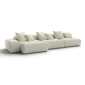 Pixel Compositional Sofa - Fabric Lusso (Creta 2A)