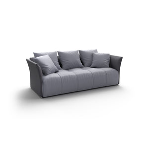 Pixel Sofa - Fabric Special (Capri 44) / Leather Master (Ocean 01))