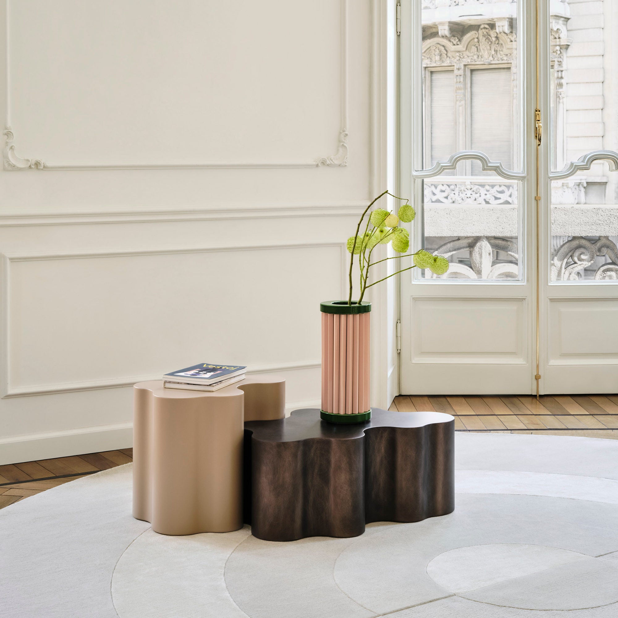 Teatro Magico 0600Q Low Coffee Table - Quartz Grey-4