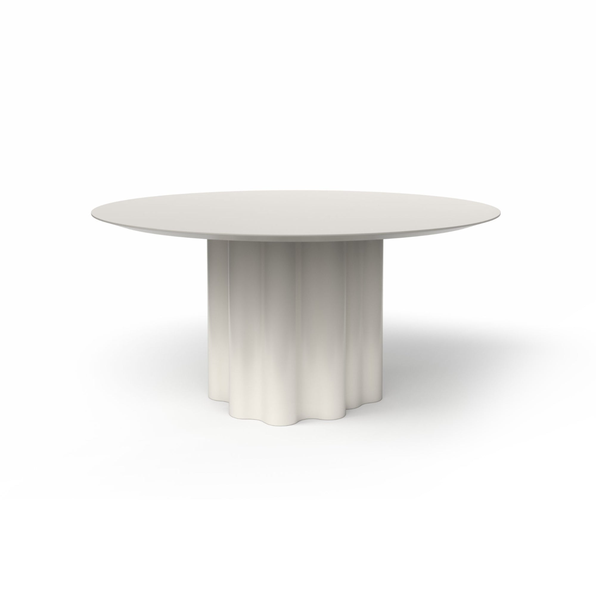Teatro Magico TA0001B Dining Table - Lacquered White-1