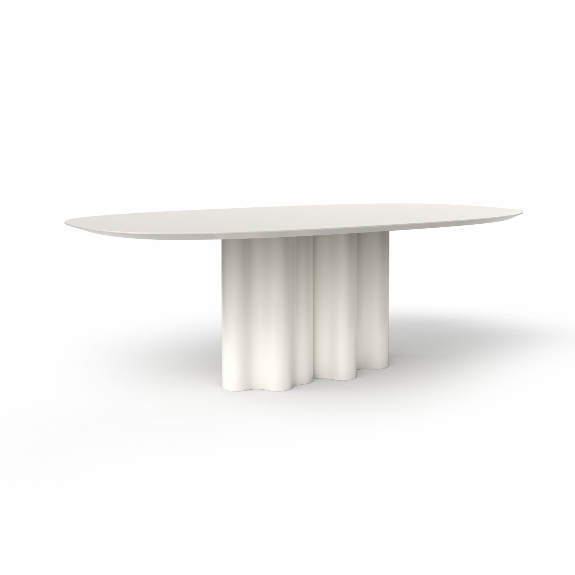 Teatro Magico TA0020B Dining Table - Lacquered White-1