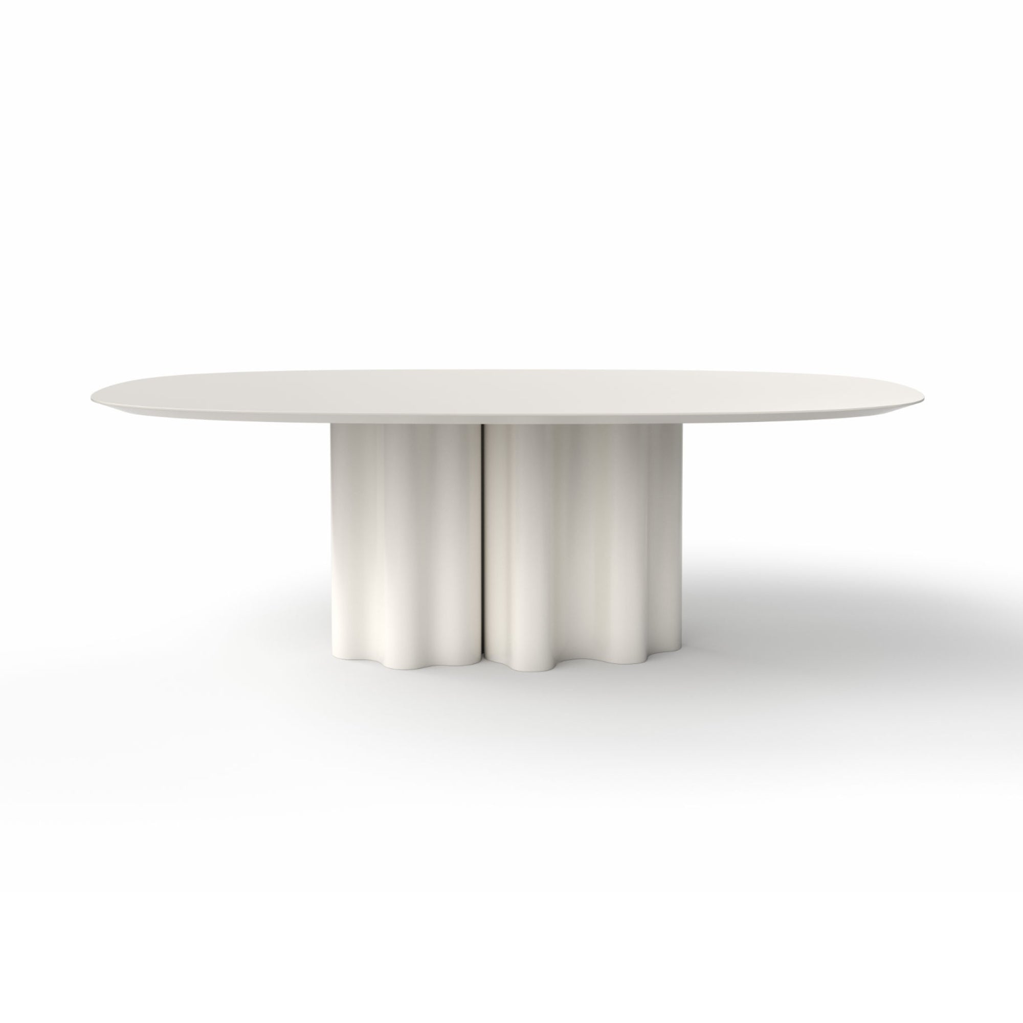 Teatro Magico TA0020B Dining Table - Lacquered White-2
