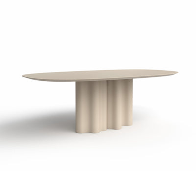 Teatro Magico TA0020G Dining Table - Lacquered Silk Grey