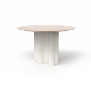 Teatro Magico TA0080PB Dining Table - White RAL 9003/Pearl Marble