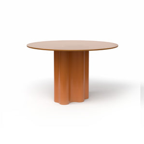 Teatro Magico TA0200A Dining Table - Amber Glass