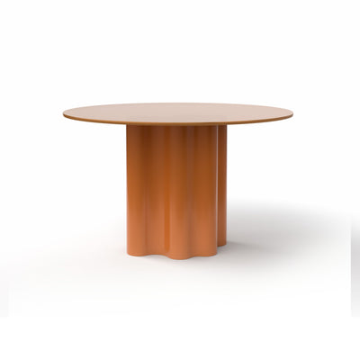 Teatro Magico TA0200A Dining Table - Amber Glass
