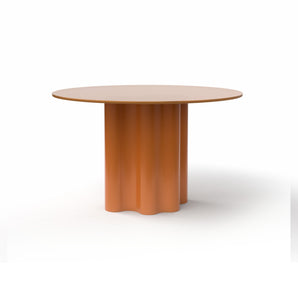 Teatro Magico TA0200A Dining Table - Amber Glass