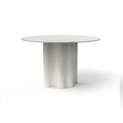 Teatro Magico TA0200B Dining Table - Ral 9003/White Glass