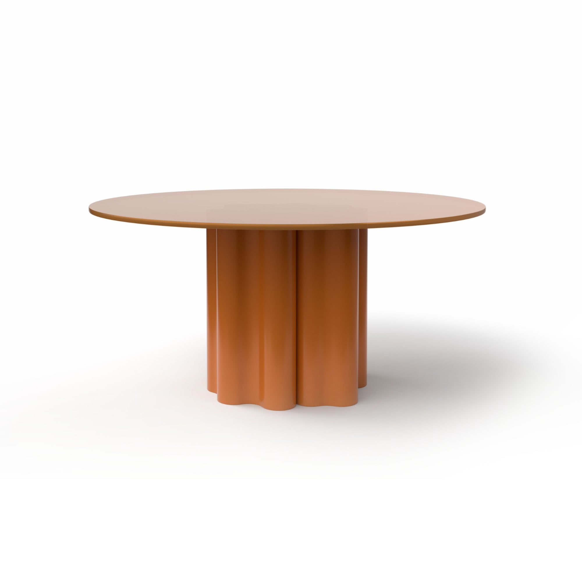 Teatro Magico TA0210A Dining Table - Amber Glass-3