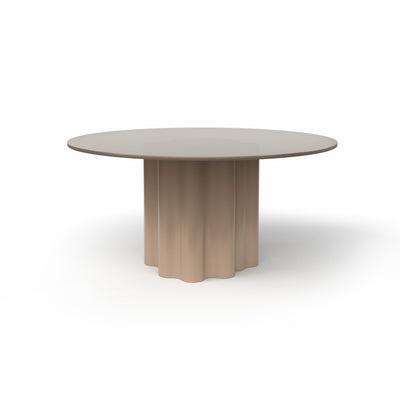 Teatro Magico TA0210C Dining Table - Cashmere Glass