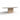 Teatro Magico TA0240B Dining Table - Cashmere Glass