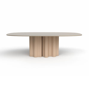 Teatro Magico TA0240B Dining Table - Cashmere Glass