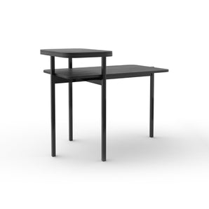 Duplex 309.71.GDF Side Table - Black Ash