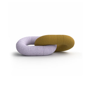 Link 366.151.QL Sofa - Fabric (133.2 5062)/Fabric (133.2 5056)