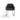 كرسي طعام نيدو 288.41.7 - أسود/قماش T3 (Step Melange 2442)