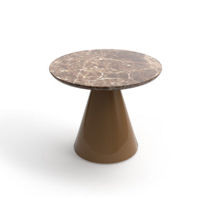 Pion 363.71.FE.A6 Side Table - Tabaco 127/Emperador Gold Marble