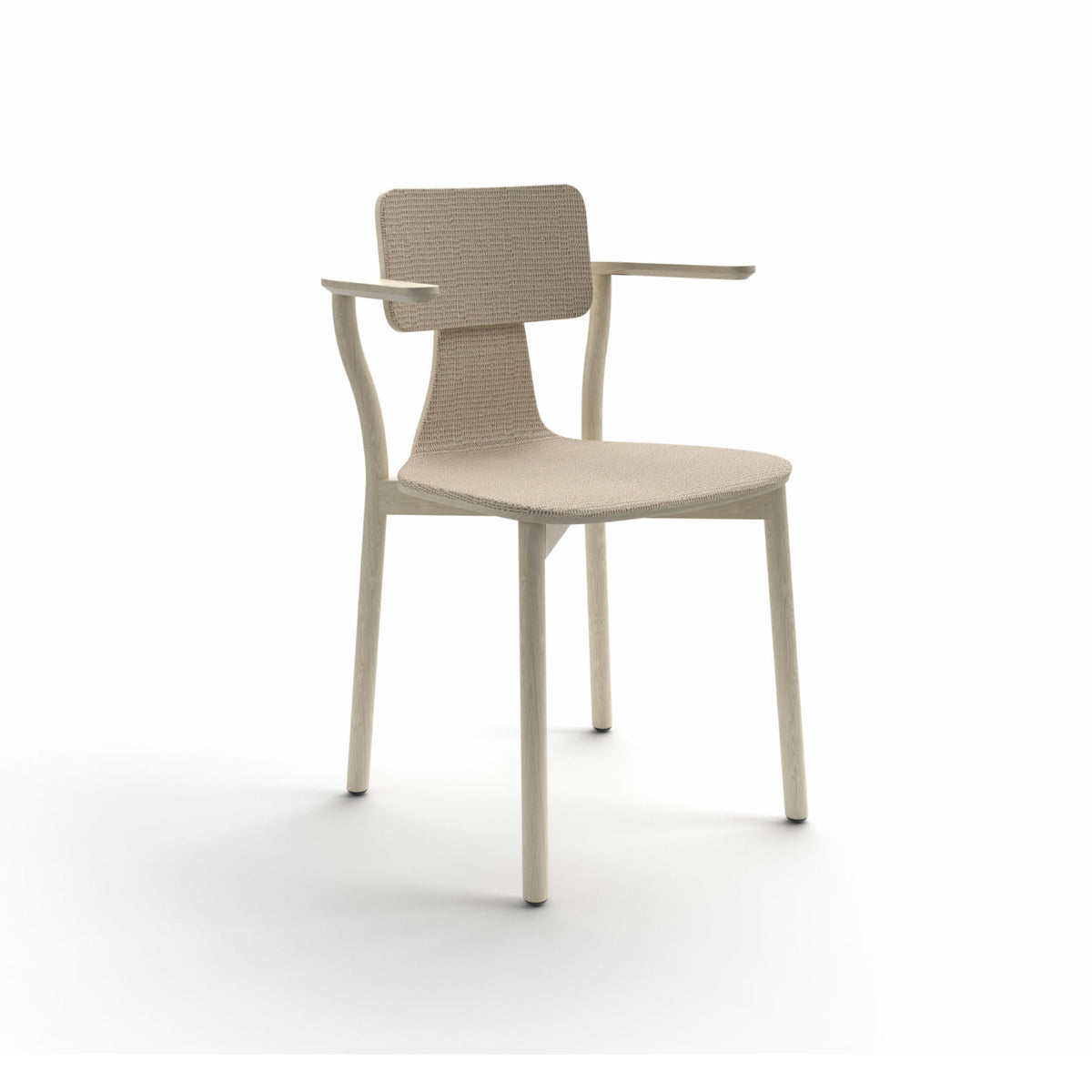 Silla40 Dining Chair – 56x80 / Wood (Silk Grey Ash) / Fabric 5 (X-7172)-1