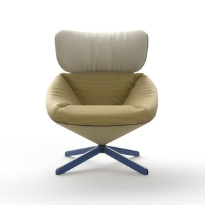 كرسي بذراعين Tortuga - قماش 9 (فشار) / قماش 8 (Steelcut 3 105)