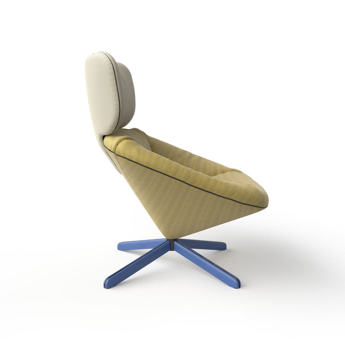 Tortuga Armchair – 86x109 / Fabric 9 (Popcorn) / Fabric 8 (Steelcut 3 105)-5