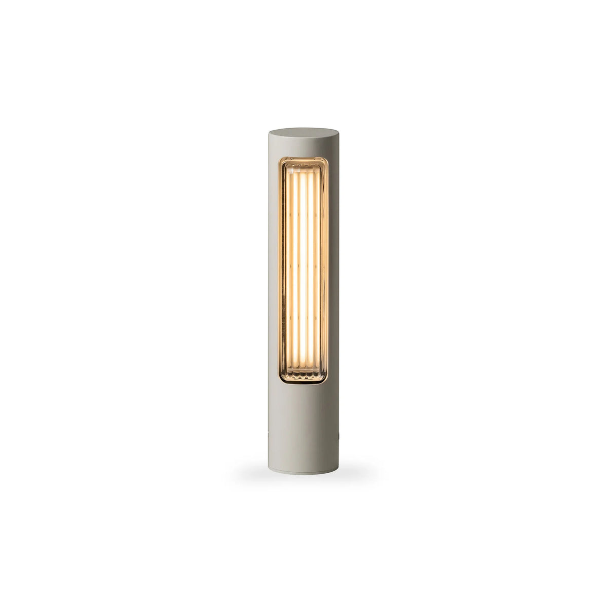 Estadio Baliza 45 Outdoor Floor Lamp - Texturized White