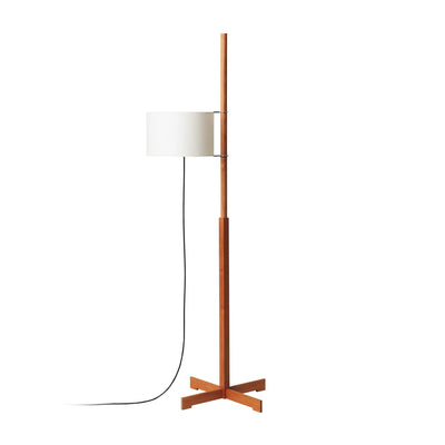 TMM TMMSA06 Floor Lamp - Cherry/White with Upper Diffuser