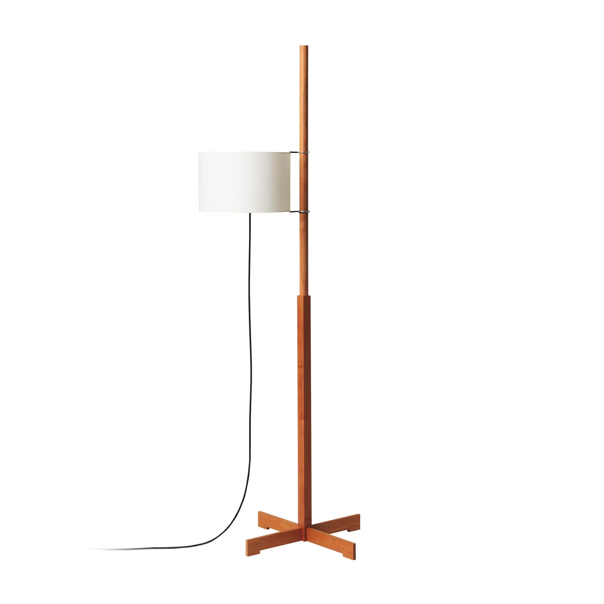 TMM TMMSA06 Floor Lamp - Cherry/White with Upper Diffuser-1