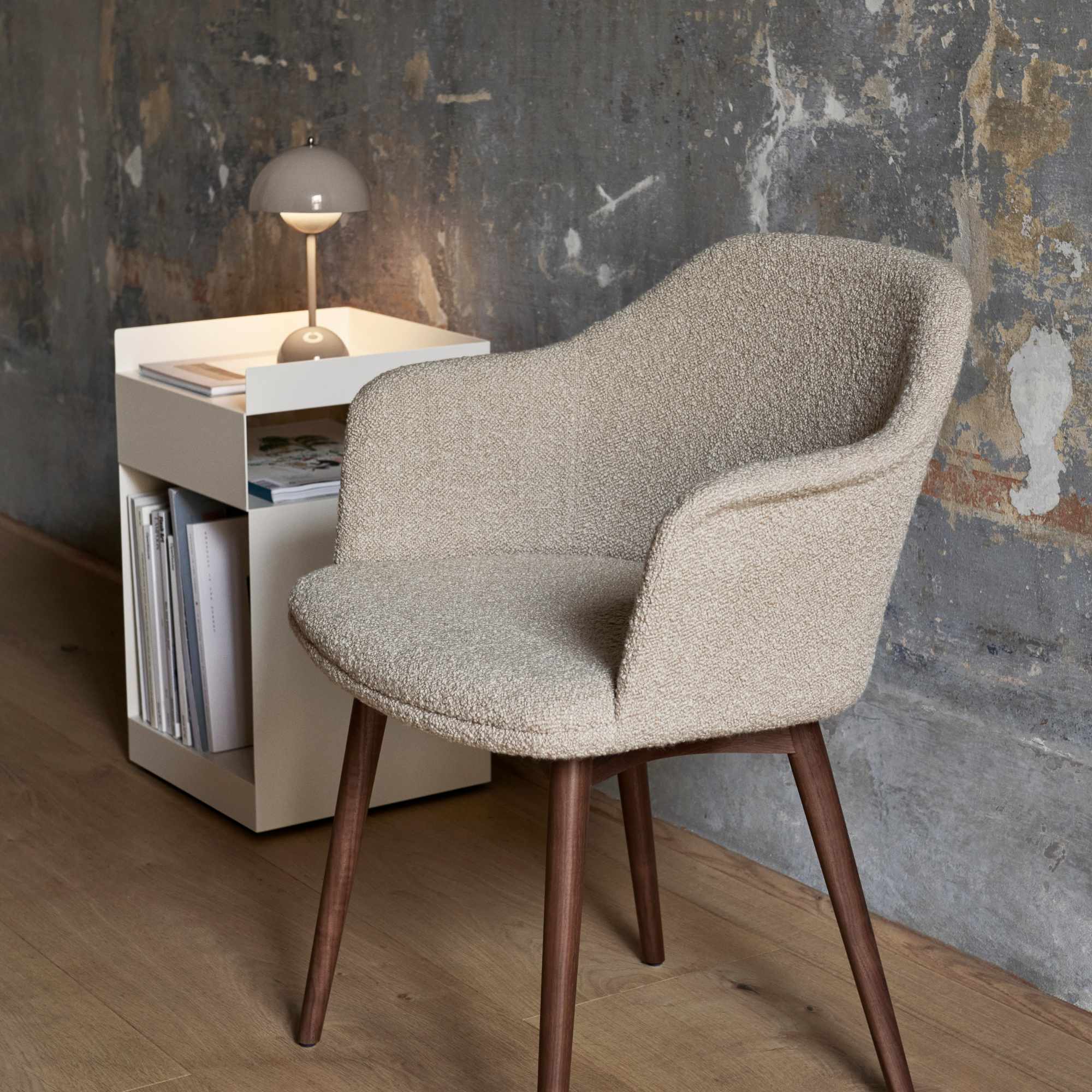 Rotate SC73 Side Table - Ivory-2