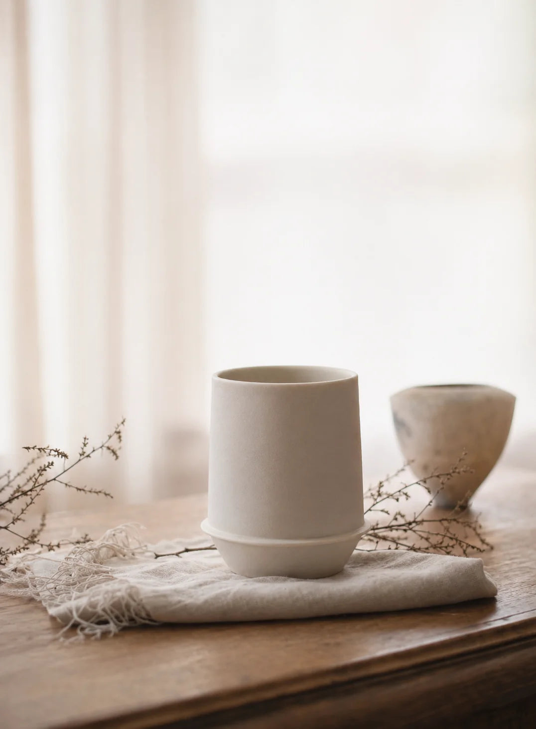 Dune Alabaster Mug - White